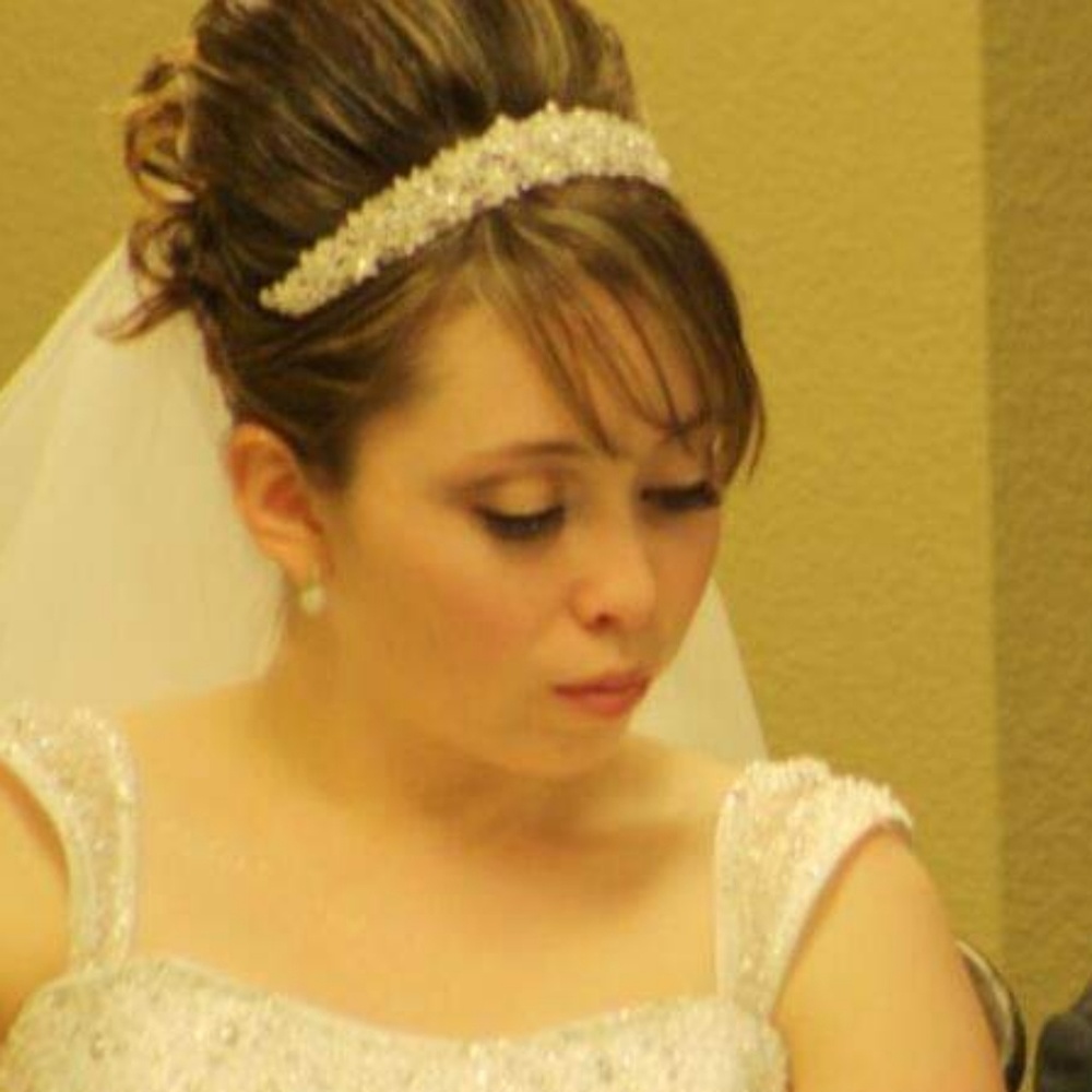 Crystal & Rhinestone Tiara - Picture 7 of 8